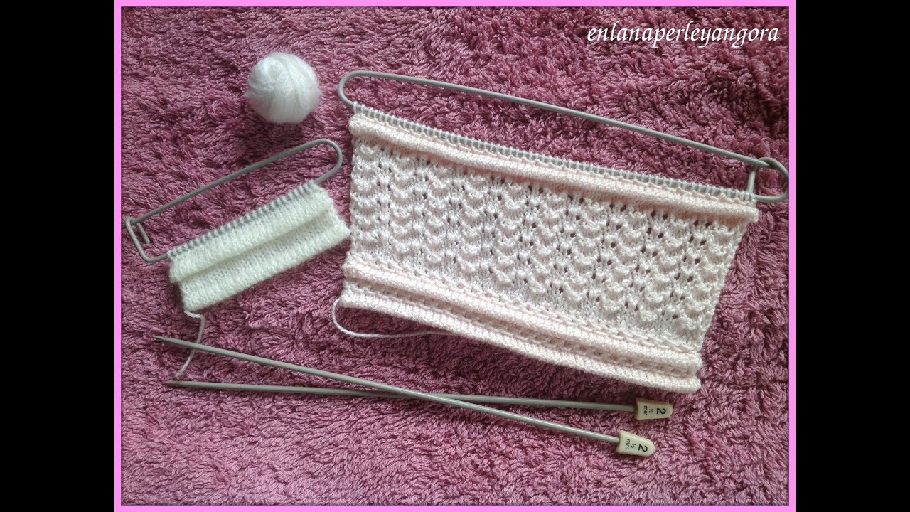 Lorza/Pliegue/Alforza … tejido a dos agujas