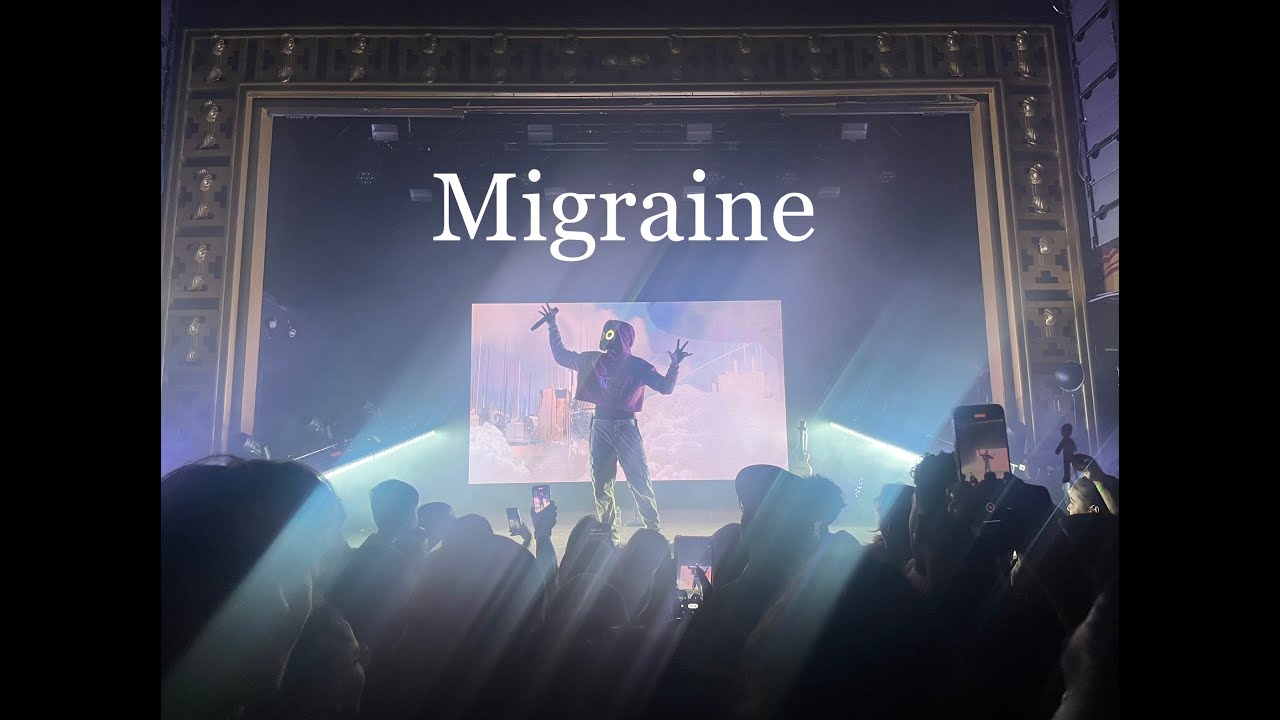 his new unreleased song Migraine live in cologne ♡ #boywithuke #news