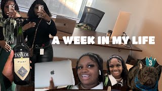 WEEKLY VLOG: Black Girl Luxury🤎| Life update, New job, Cooking, &amp; MORE | Sparkle Lei&#39;✨