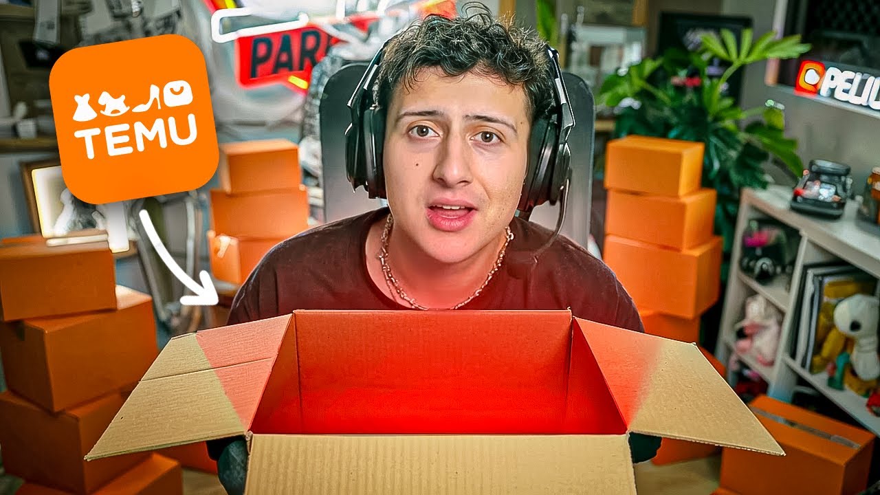 COMPRÉ COSAS POR TEMU Y ME LLEGÓ ESTO...