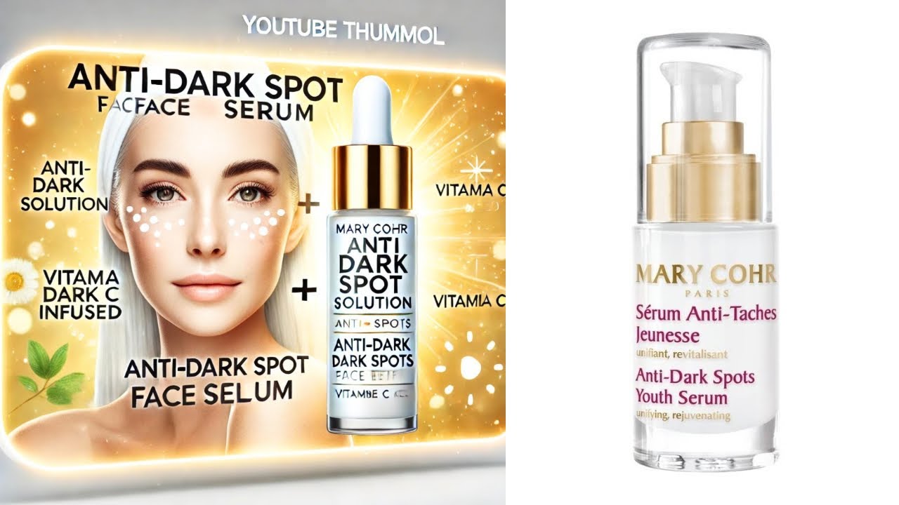 Mary Cohr Anti-Dark Spots Face Serum | Achieve an Even Skin Tone | Vitamin C Infused | Suitable