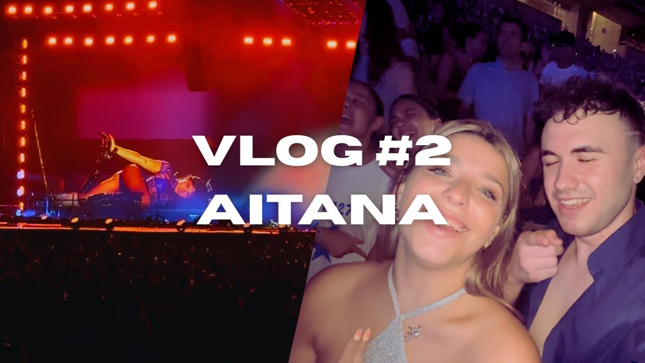 AITANA lo peta en el METAMORFOSIS TOUR | VLOG #2 | Gerard Mora ft. Mireia