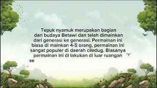 Permainan Tepok Nyamuk dari Betawi