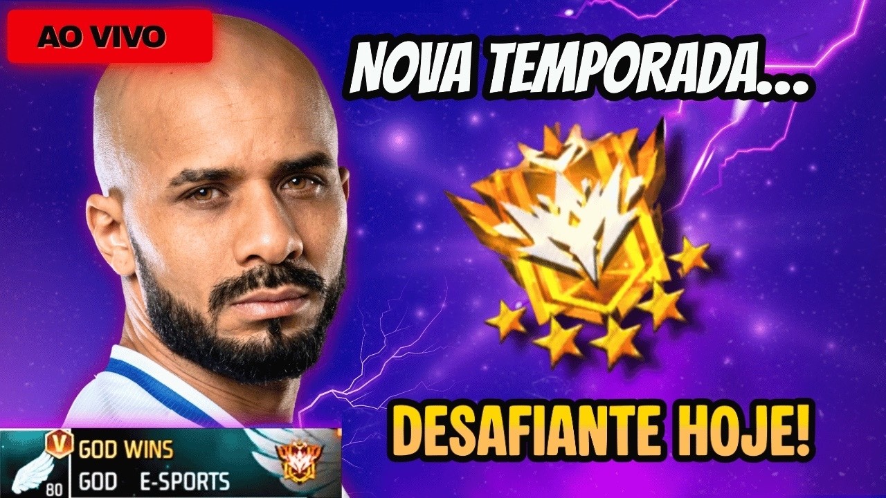 NOVA TEMPORADA RUMO AO TOP FREE FIRE AO VIVO