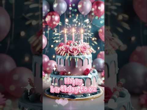 Happy birthday to you song 💖Firecracker love #happybirthday #birthdaycake #birthdaysong #생일