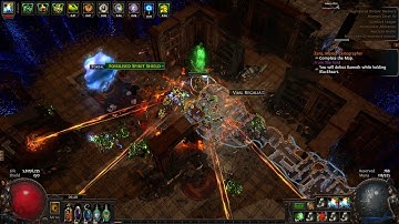 Path of Exile 3.8.1e Augmented Distant Memory map Augmented Synthete boss (Zana