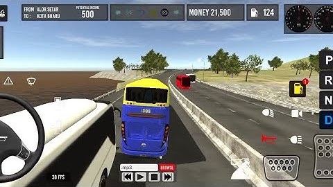 IBDB Bus simulator | Malaysia Bus simulator 3d studio Gameplay Android, iOS #bussimulator