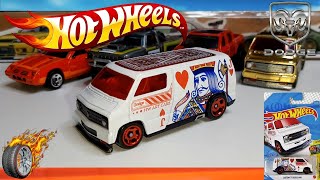 Custom Hot Wheels Custom 77 Dodge Van HW ART CARS 4/10 TX