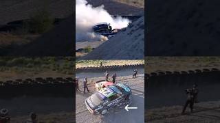 Dylan Hughes gets into a MASSIVE Crash with Matt Field! #drifting #carcrash #motorsportcrashes