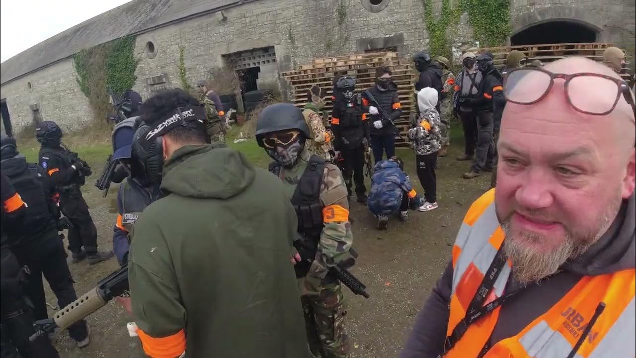 Airsoft in Ireland Urban Assault 2nd Apr 2023 before break YouTube