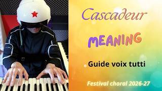 Meaning - Cascadeur - Guide voix tutti