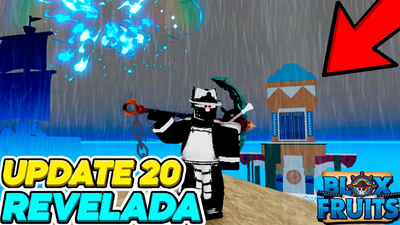 REVELADO! TUDO E A DATA DO UPDATE 20 DO BLOX FRUITS? ROBLOX! 