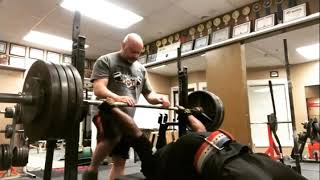 Speed Bench Press - 405 Flat Bench Press Workout