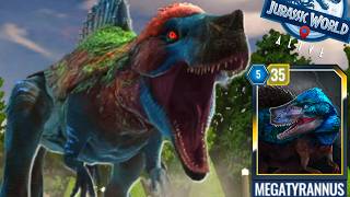 Megatyrannus the Devouring King! | Official Showcase Jurassic World Alive screenshot 1