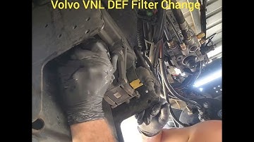 Felon CDL Journey 82: Volvo VNL DEF Filter change