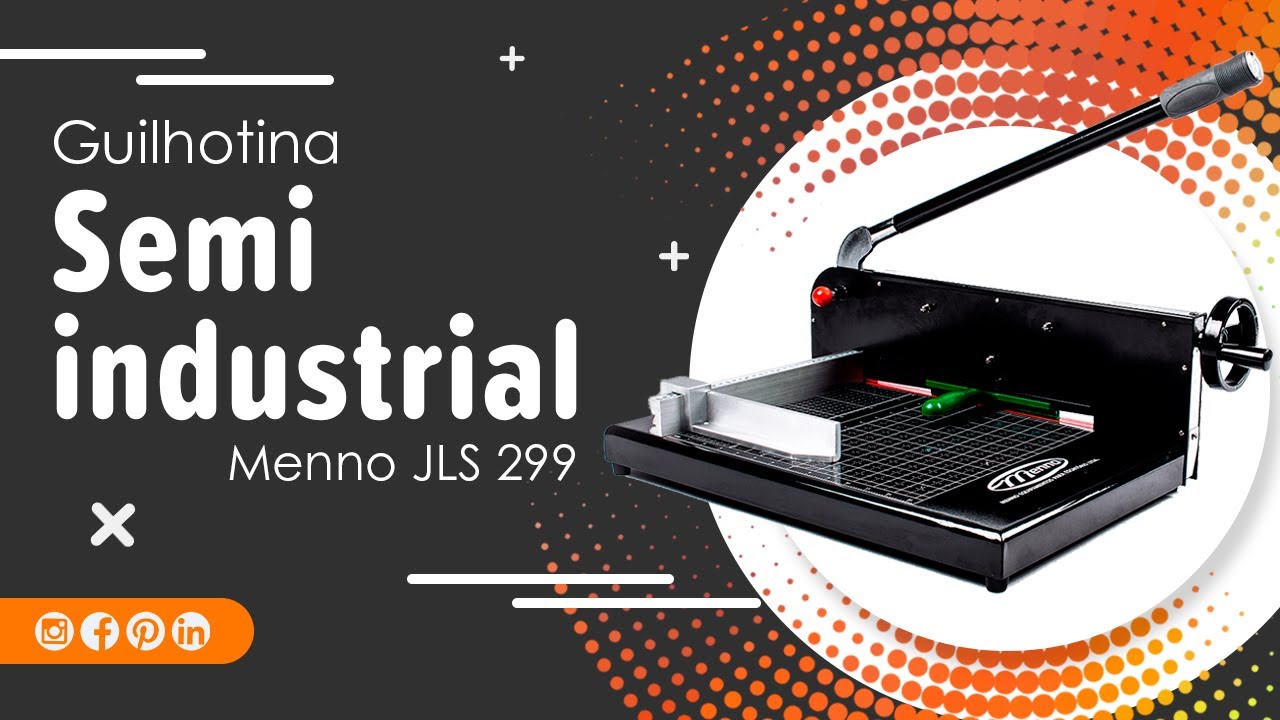 Capa do vídeo Guilhotina Semi Industrial 400fls SG-299A2 Glorimax | CPMOFFICE