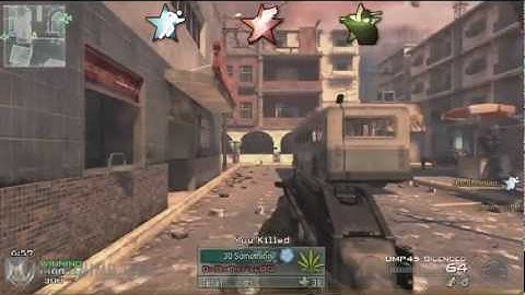 Modern Warfare 2  BlameTruth Free For All 5 (UMP .45) Booster Hunter.flv