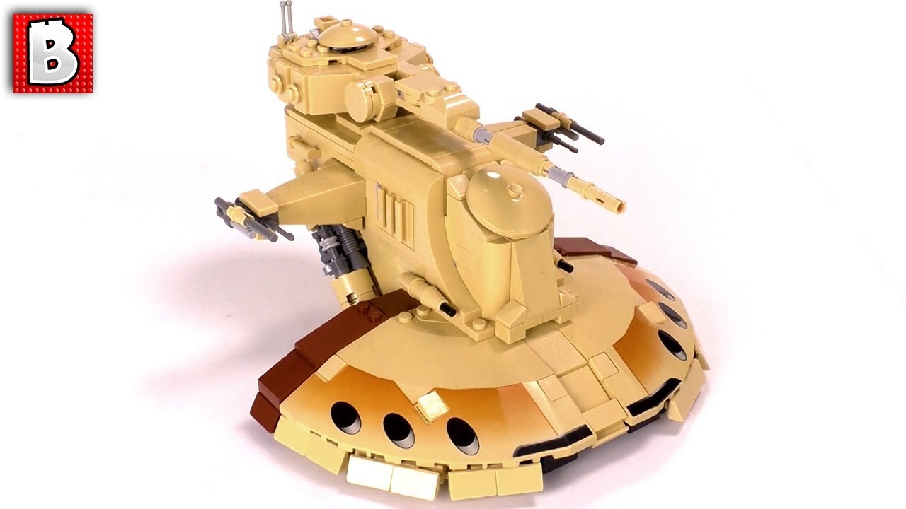 LEGO Armored Assault Tank Star Wars MOC!!! AAT Minfig Scale