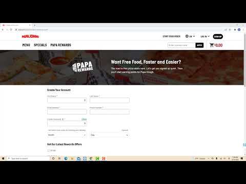 How To Get Papa Johns W2 Online