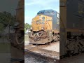 CSX Eastbound Train with Hard Working DPU Slamming the Diamond, Gulfport, MS #csx #train #railway