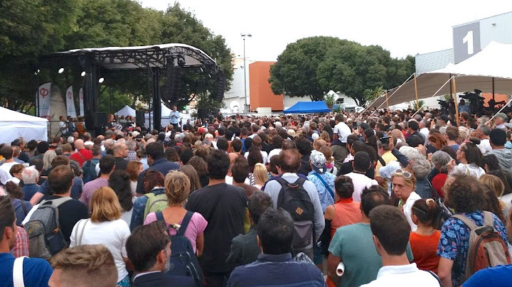 Discours de Jean-Luc Mélenchon à Marseille aux #AmFis2018
