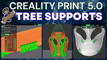Creality Print: Tree Supports, Support Painting, Support Blocking