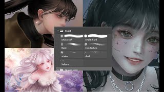 I Have Found Seven Brushes Shal.e Used.