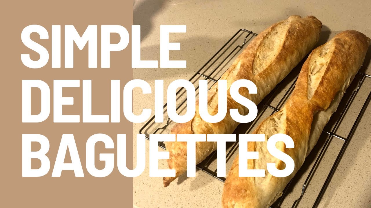 Making baguettes at home is...easy? - YouTube