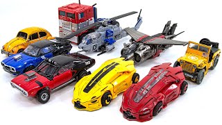Transformers Movie Bumblebee Optimus Prime Bumblebee Cliffjumper Dropkick Shatter Vehicles Robot Toy