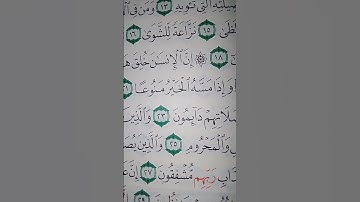 ما معنى "وإذا مسه الخير منوعا"#سورة #المعارج