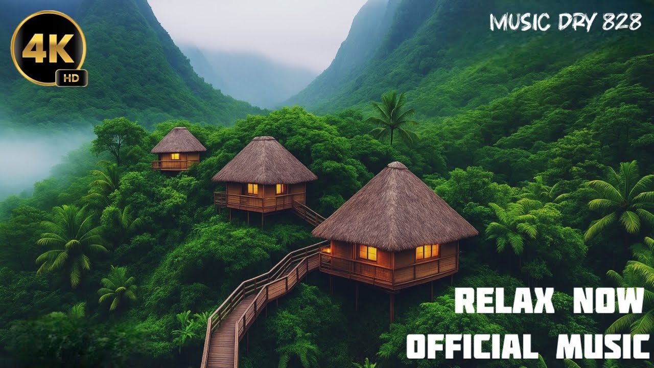 Nature Bliss | Peaceful English Song for Relaxation & Meditation | 4K Jungle Vibes