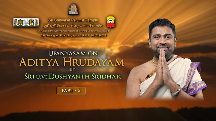 Part 5 | Aditya Hrudayam | Upanyasam | Tamizh | Sr...