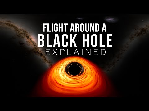 NASA Simulation’s Flight Around a Black Hole: Explained