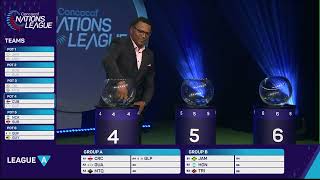 Concacaf Nations League 2024 Draw