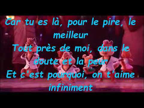 Alvin et les Chipmunks 4   Tu es le Meilleur des Hommes + Paroles