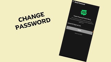 How to change Password and email in WebToon