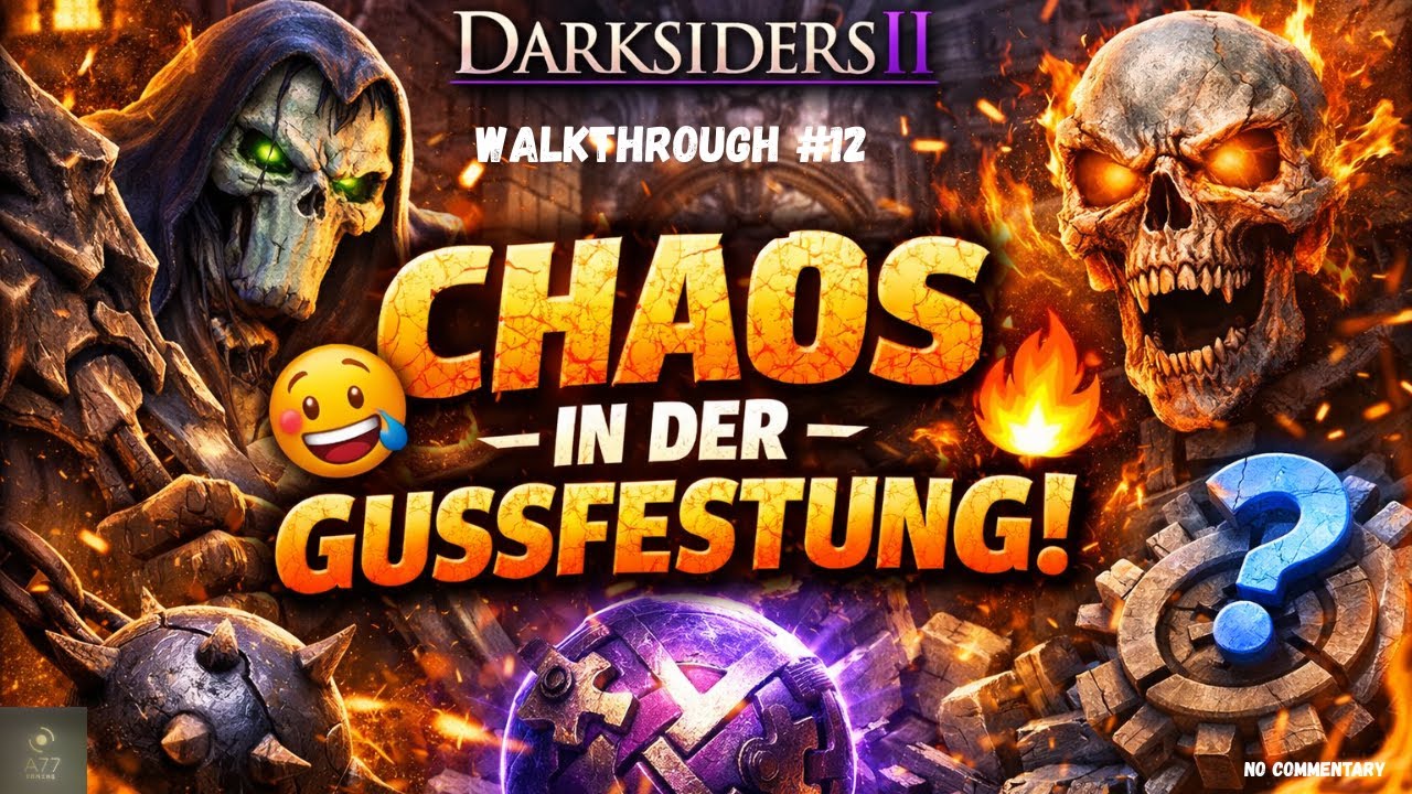 Darksiders II – Endlose Rätsel & kein Ausgang?! 😵‍💫 Gussfestung Walkthrough 🏰#12 