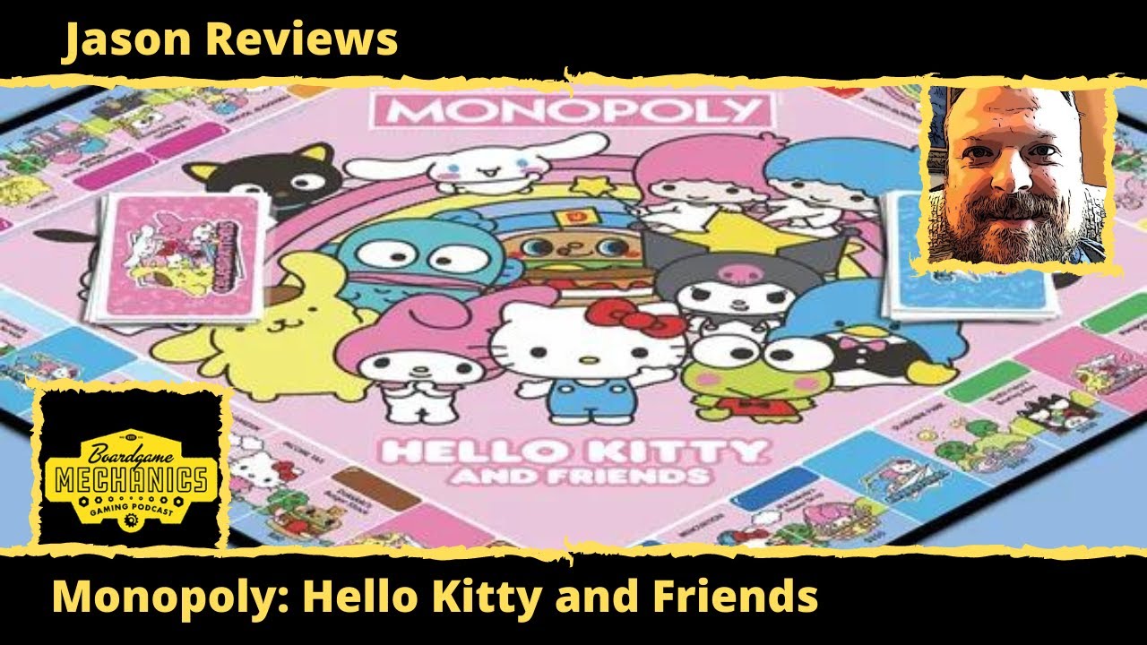 Hello Kitty & Friends Monopoly Board Game