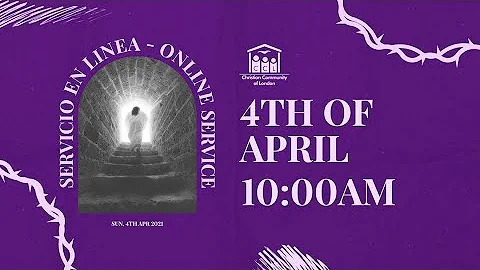 Church Online | 04 April 10:00am | English Service...