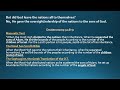 The Principalities and Powers - Part 1