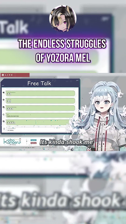 The TERMINATION of Yozora Mel #vtuber #hololive #shorts