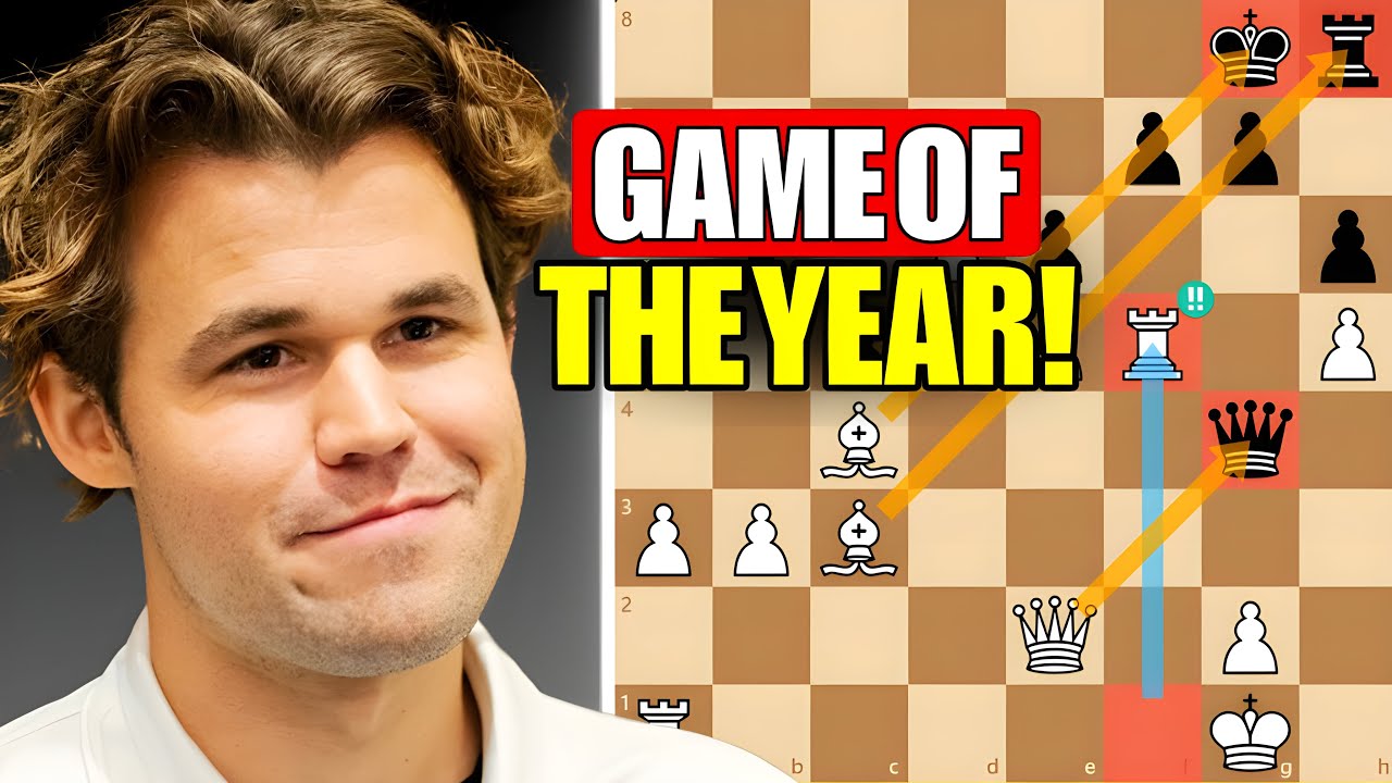 Magnus Carlsen IS NOT HUMAN! Annihilates Russian Super-GM w/ TRIPLE ROOK SACRIFICE!