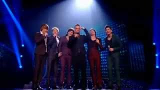 One Direction and Robbie Williams sing She's The One - The X Factor Live Final (Full Version)