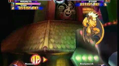 MvC2 Online (360): Brett (MSP) vs Bootymarch (MSP) 4 .:3.29.10:.