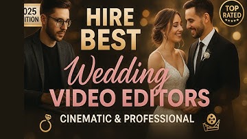 How to Hire a Video Editing Experts for Your Wedding Video #wedding #videoediting