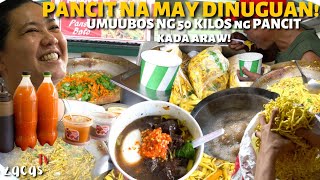 DINUGUAN sa Pansit? PWEDE pala yun! 50 KILOS sold out EVERDAY! Masarap na pag KAIN ng BICOLANO!