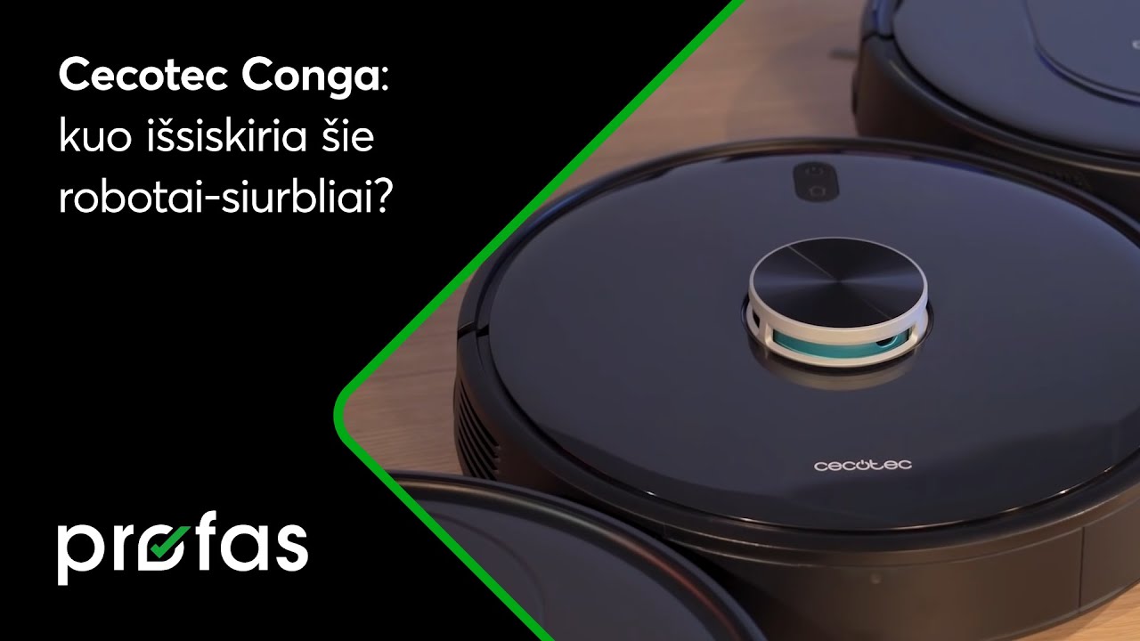 Cecotec Conga 2690 išmanusis dulkių siurblys | Bitė Lietuva