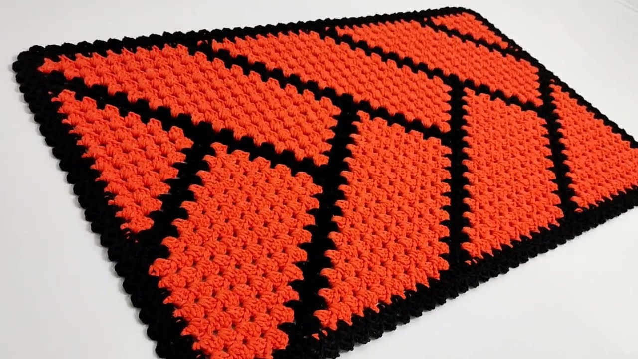 Tapete Patchwork em crochê 