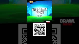 CLAIM NOW! Free Bolt Box in Brawl Stars! ⚡🎁 #BrawlStars #BoltBox