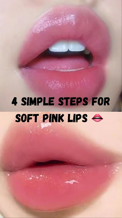 DIY Lip Scrub with Vaseline & Sugar! / '4 Simple Steps for Soft Lips #lipcare #lipcareroutine